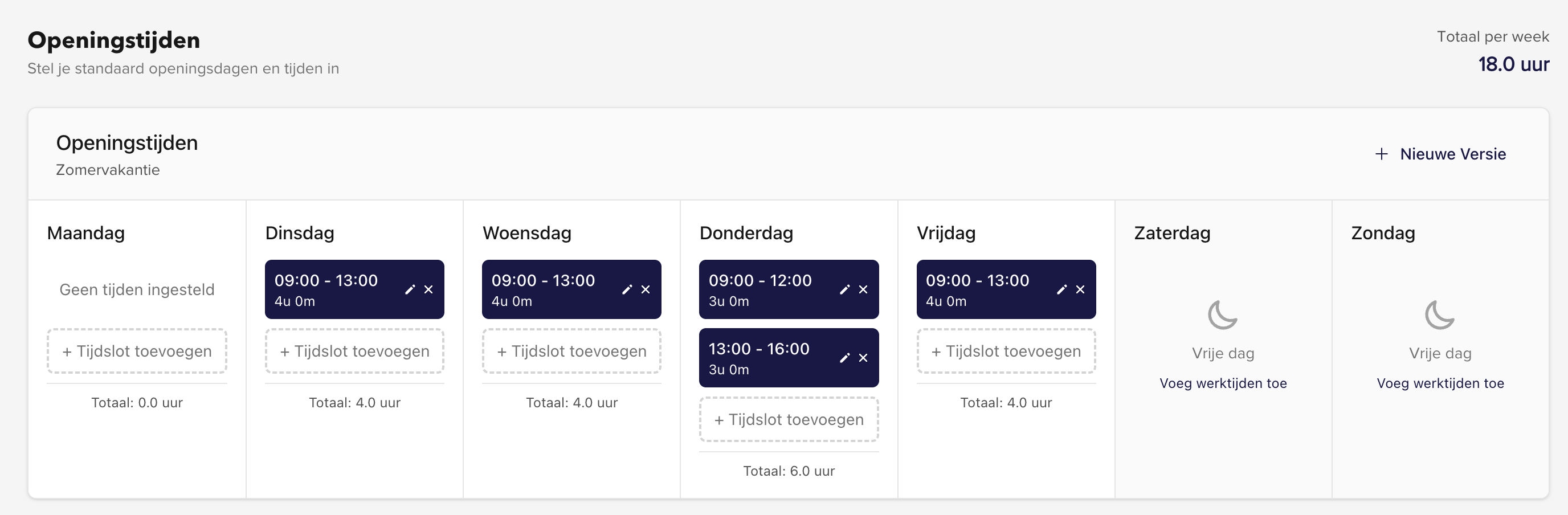 salonaware-openingstijden